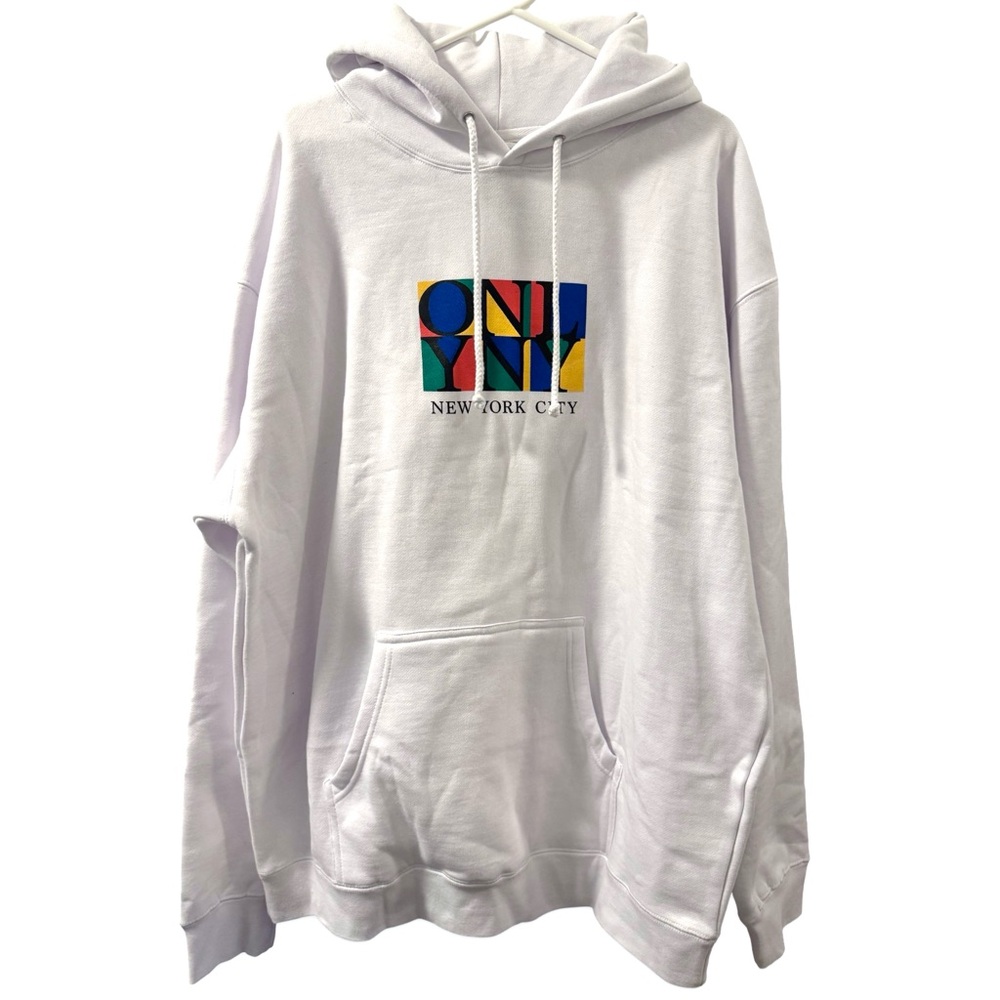 NWT Only NY XXL graphic hoodie sweatshirt